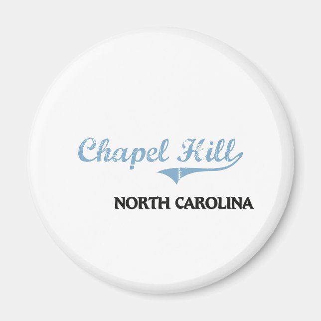 Aimant Chapel Hill North Carolina City Classic (Devant)