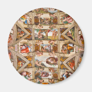 Aimant Chapelle Sixtine Plafond par Michelangelo Buonarro