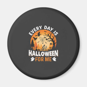 Aimant Chaque Jour Est Halloween Vintage T Shirt Design
