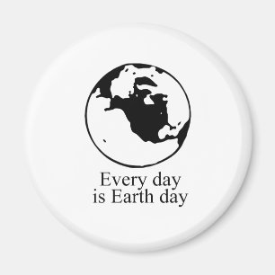 Aimant Chaque jour est jour de la terre