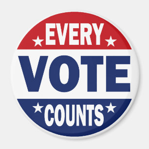 Aimant Chaque vote compte