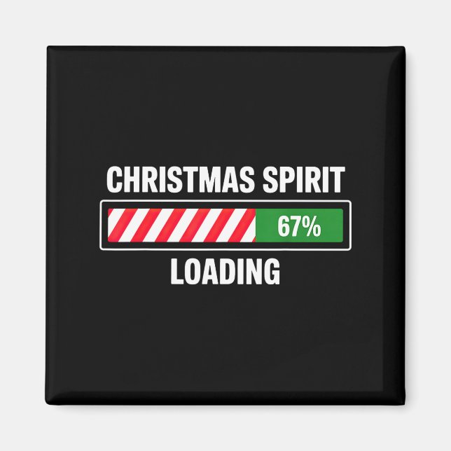 Aimant Chargement de Srit de Noël 67  (Devant)