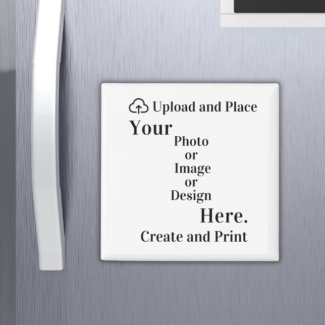 Aimant Chargement de votre design ou de votre photo (Magnet Your Design or Photo Upload)