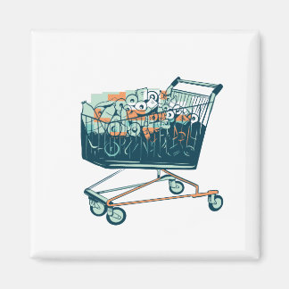 Aimant Chariot à papier toilette