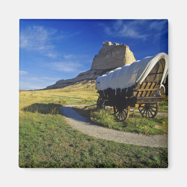 Aimant chariot Conestoga à Scottsbluff National (Devant)