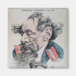 Aimant Charles Dickens à cheval sur la Manche