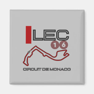 Aimant Charles Leclerc, Formule 1, Grand Prix de Monaco