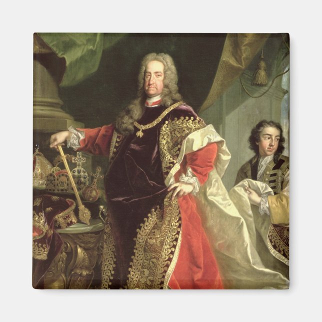 Aimant Charles VI, Saint Empereur Romain portant (Devant)