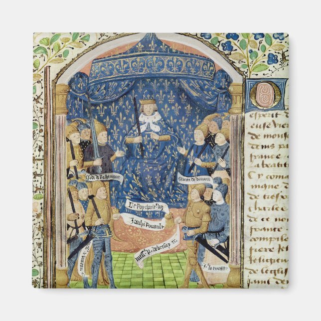 Aimant Charles VII Encerclé par sa Cour (Devant)