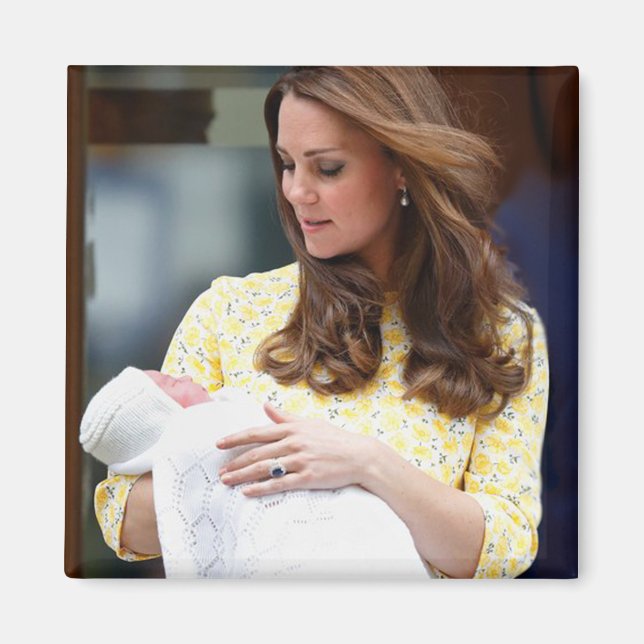Aimant Charlotte Elizabeth Diana - Britannique Will Kate (Devant)