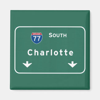 Aimant Charlotte North Carolina nc Interstate Highway :