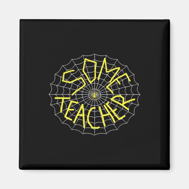 Aimant Charlotte's Some Teacher Spider Web  (Devant)