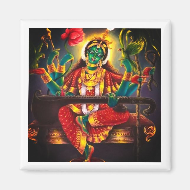 Aimant Charme de Matangi Goddes d'un voeu inconnu (Devant)