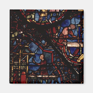 Aimant Charpentiers au travail, de la vie du St