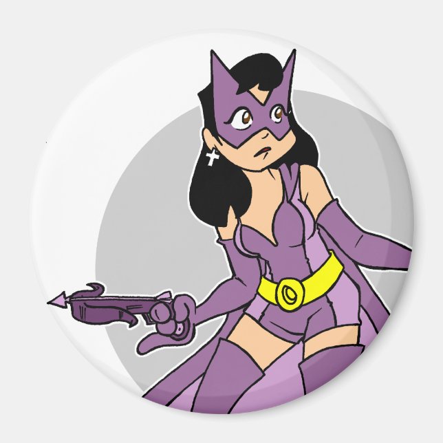 Aimant Chasse à la Terre de nuit 2 (Devant)