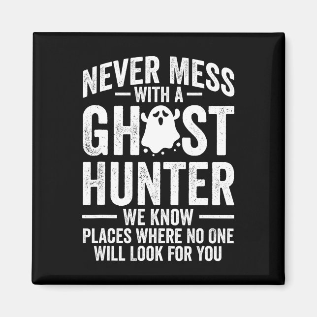 Aimant Chasse à l'évp paranormal Aventures du chasseur fa (Devant)