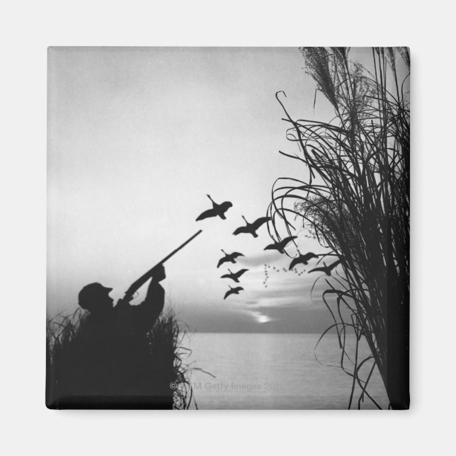 Aimant Chasse au canard (Devant)