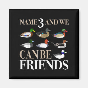 Aimant Chasse au canard Chasseurs de sauvagine Canard dif
