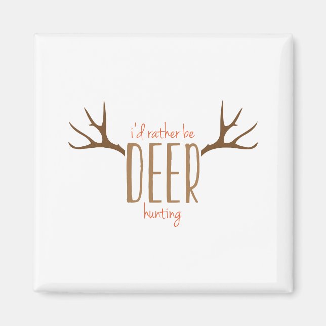 Aimant Chasse aux cerfs (Devant)