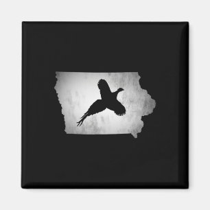 Aimant Chasse aux faisans de l'Iowa