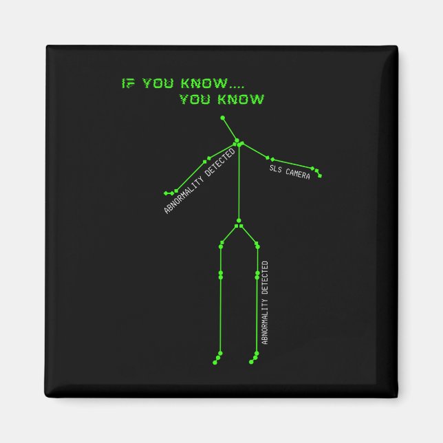 Aimant Chasse aux fantômes Sls Caméra Stick Man Novelty É (Devant)