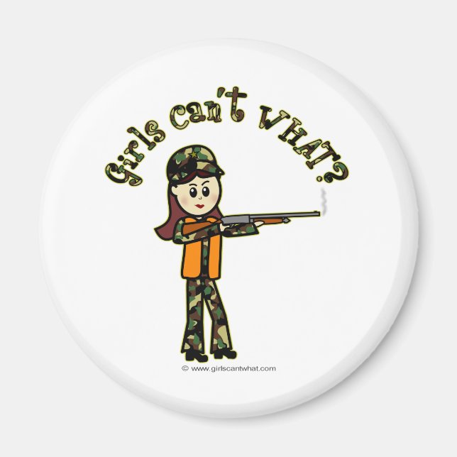 Aimant Chasse aux femmes légères (Devant)