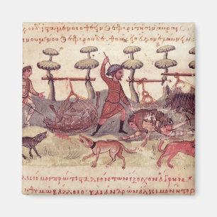 Aimant Chasse avec des filets