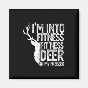 Aimant Chasse Je suis dans la condition physique Cerf dan