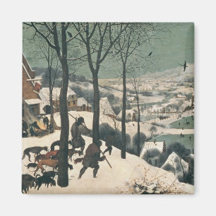 Aimant Chasseurs dans la neige - janvier 1565