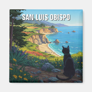 Aimant Chat à San Luis Obispo Californie Côte Centrale