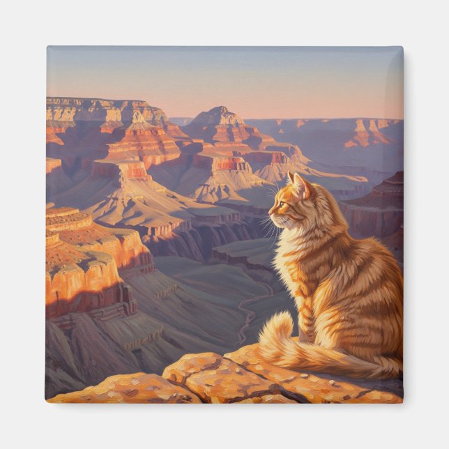 Aimant Chat au Parc national du Grand Canyon (Devant)