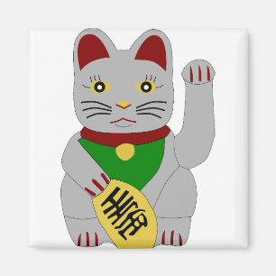 Aimant Chat Beckoning Lucky