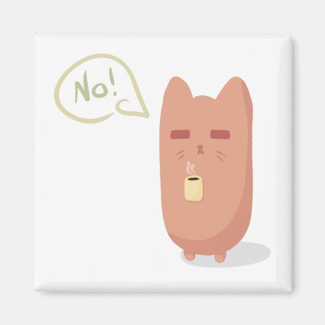 Aimant Chat couché (Devant)