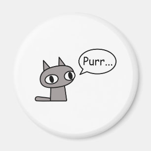 Aimant Chat de ronronnement