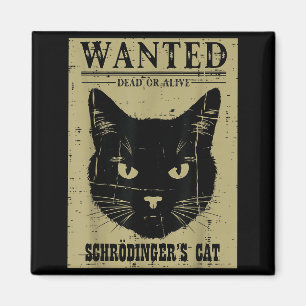 Aimant Chat de Schrödinger recherché Drôle de science Phy