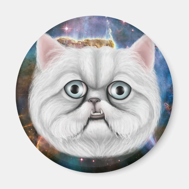 Aimant Chat Derpy (Devant)