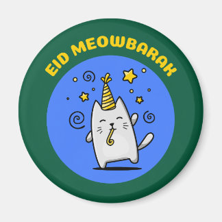Aimant Chat drôle d'Eid