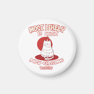 Aimant Chat drôle le plus susceptible d'inventer une nouv