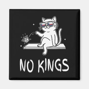Aimant Chat Drôle Pas Roi Hommes et Femmes