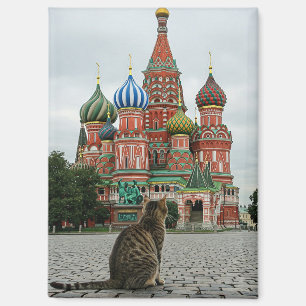 Aimant Chat en Russie Moscou Voyage