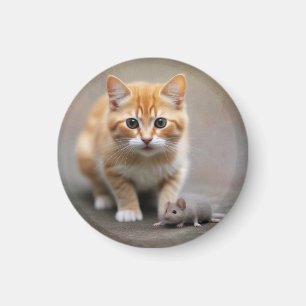 Aimant Chat et Souris