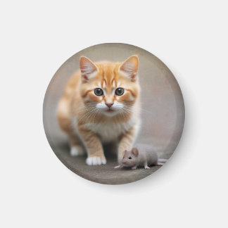 Aimant Chat et Souris