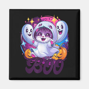 Aimant Chat fantôme Boo
