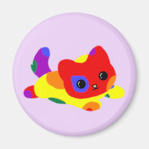 Aimant Chat Fierté LGBT+