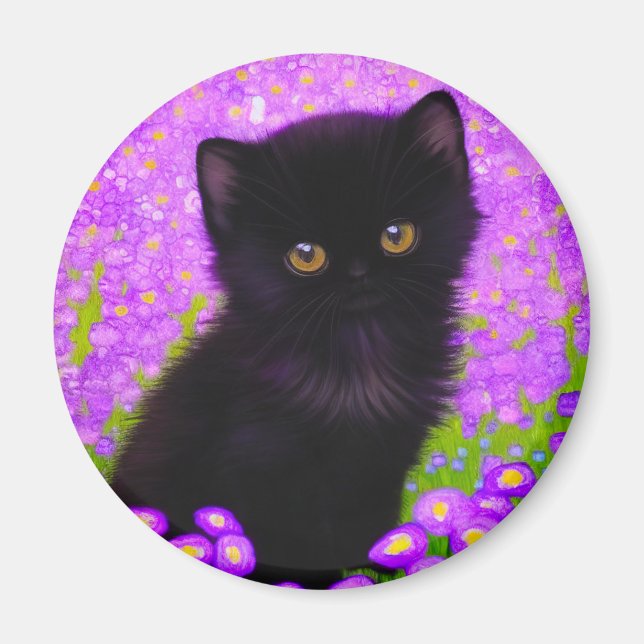 Aimant Chat Gustav Klimt (Devant)