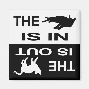 Aimant Chat In/Out 2