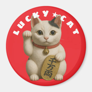 Aimant Chat japonais Lucky Charm