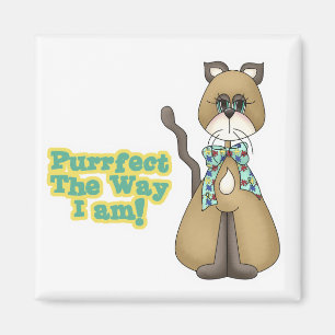 Aimant Chat Kitty Parfaitement Sensibilisation à l'Autism