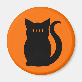 Aimant Chat noir Halloween mignon