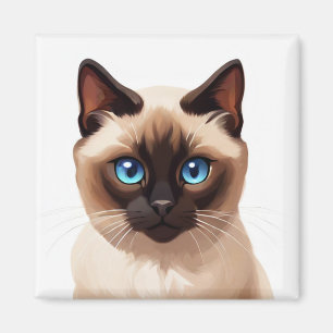 Aimant Chat siamois